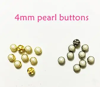New 100Pcs 4mm pearl buttons ultra small mini doll clothes buttons pearl decoration blyth doll clothing accessories diy
New 100Pcs 4mm pearl buttons ultra small mini doll clothes buttons pearl decoration blyth doll clothing accessories diy