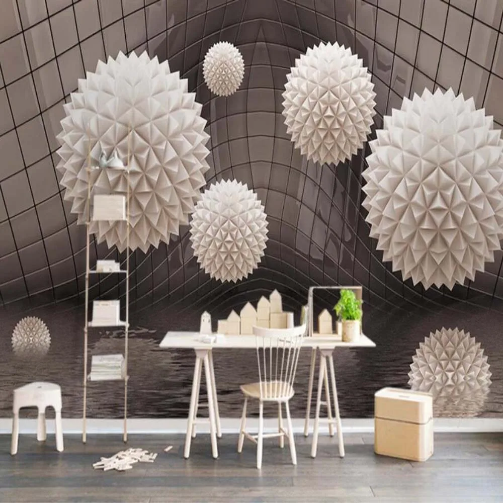 3D Abstract Geometric Ball Wallpaper Murals for Living Room Home Wall Mural Decals Wall Paper Rolls Printed Photo Wallpapers
3D Abstract Geometric Ball Wallpaper Murals for Living Room Home Wall Mural Decals Wall Paper Rolls Printed Photo Wallpapers