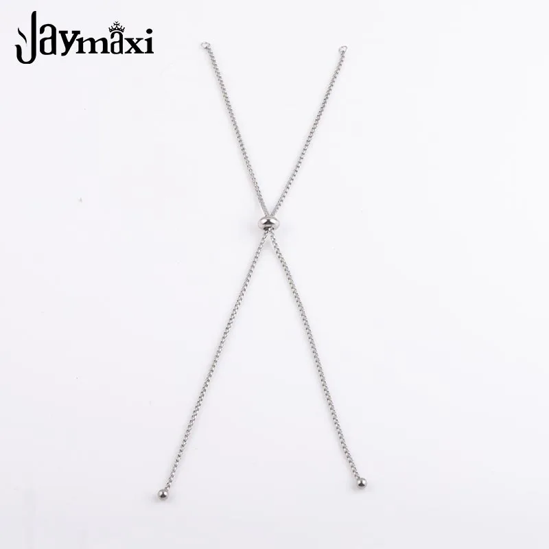 Jaymaxi Stainless Steel Necklace Chain 80cm Adjustable Box Chain Slider/Slide Extender Chain For DIY Necklace Making 15PCS/lot
Jaymaxi Stainless Steel Necklace Chain 80cm Adjustable Box Chain Slider/Slide Extender Chain For DIY Necklace Making 15PCS/lot