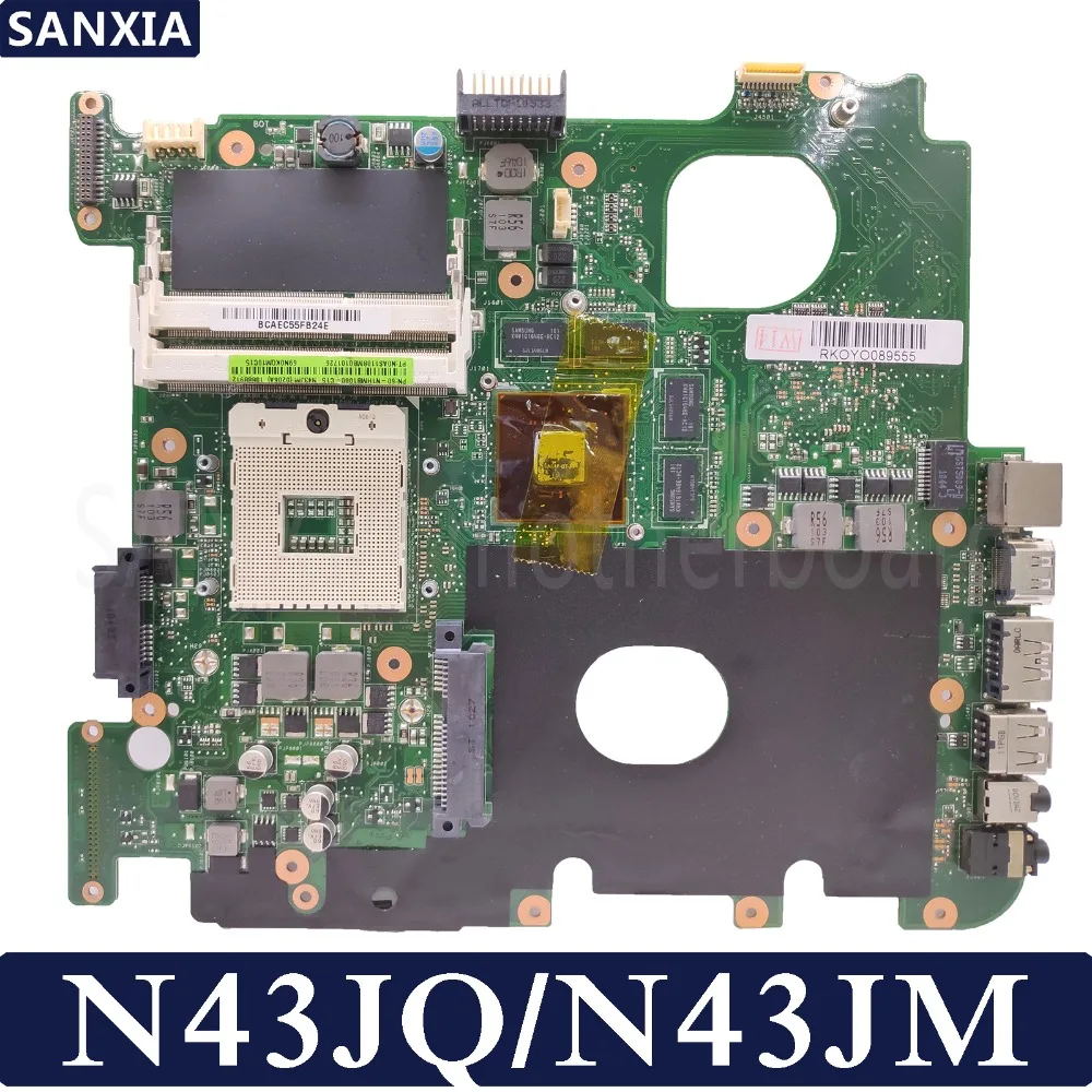 KEFU N43JQ Laptop motherboard for ASUS N43JM N43JQ N43JF N43J N43 original mainboard 100%Test
KEFU N43JQ Laptop motherboard for ASUS N43JM N43JQ N43JF N43J N43 original mainboard 100%Test