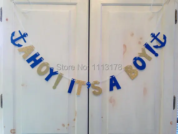 cheap Ahoy! It's A Boy! Banner -- Baby Shower Decoration / Gender Reveal Party / Photo Prop garland
cheap Ahoy! It's A Boy! Banner -- Baby Shower Decoration / Gender Reveal Party / Photo Prop garland