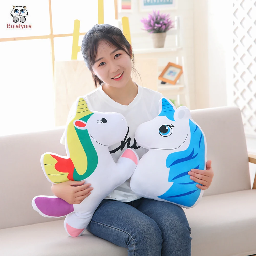 Children Plush Stuffed Toy Unicorn Pillow Cute 3D Printing Kids Christmas Birthday Gift
Children Plush Stuffed Toy Unicorn Pillow Cute 3D Printing Kids Christmas Birthday Gift
