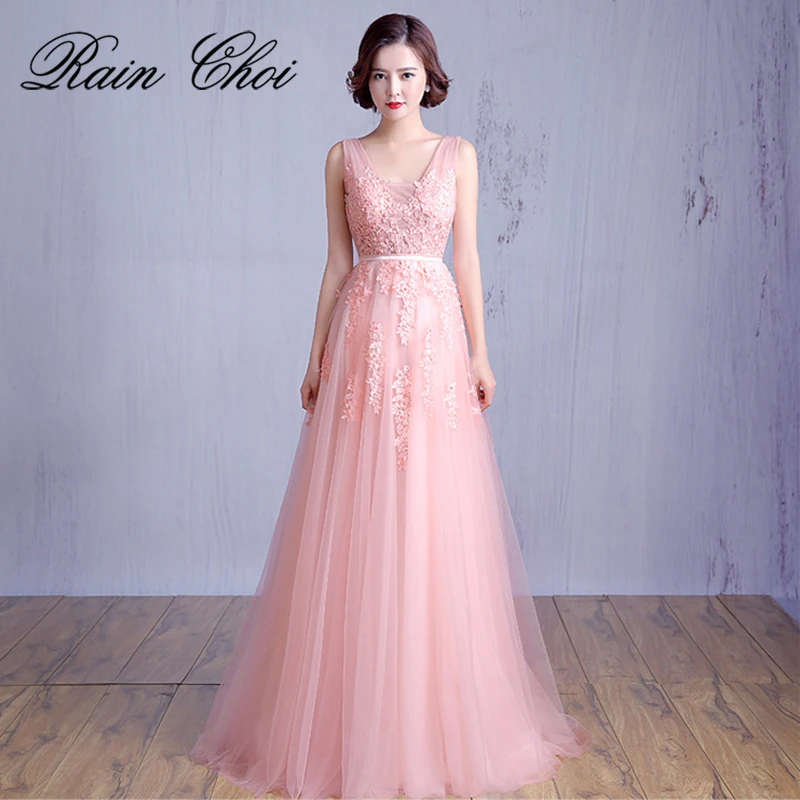 Wedding Party Dress Appliques A-line Formal Prom Gown vestido de noite Long Prom Dresses 2021
Wedding Party Dress Appliques A-line Formal Prom Gown vestido de noite Long Prom Dresses 2021