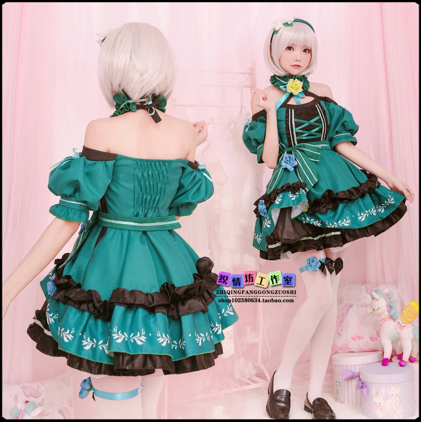 Green Elf Princess Dress cos service sweet lovely Kawaii maid costume cosplay female anime student campus costume ball Costume
Green Elf Princess Dress cos service sweet lovely Kawaii maid costume cosplay female anime student campus costume ball Costume
