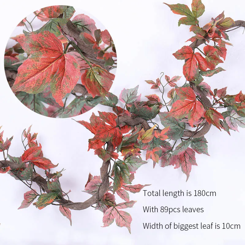 Искусственные осенние листья виноградной лозы
Искусственные осенние листья виноградной лозы