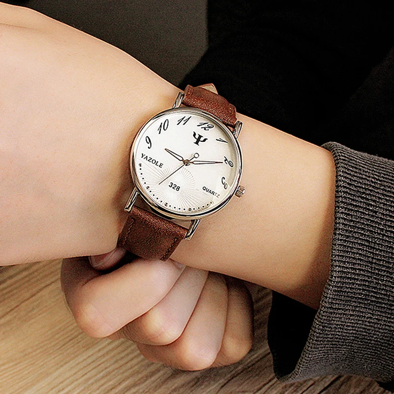 Watches Men 2020 New Stylish YAZOLE Top Brand Luminous Wrist Watch Leather Watchband Male Clock Hot Relogio Masculino
Watches Men 2020 New Stylish YAZOLE Top Brand Luminous Wrist Watch Leather Watchband Male Clock Hot Relogio Masculino