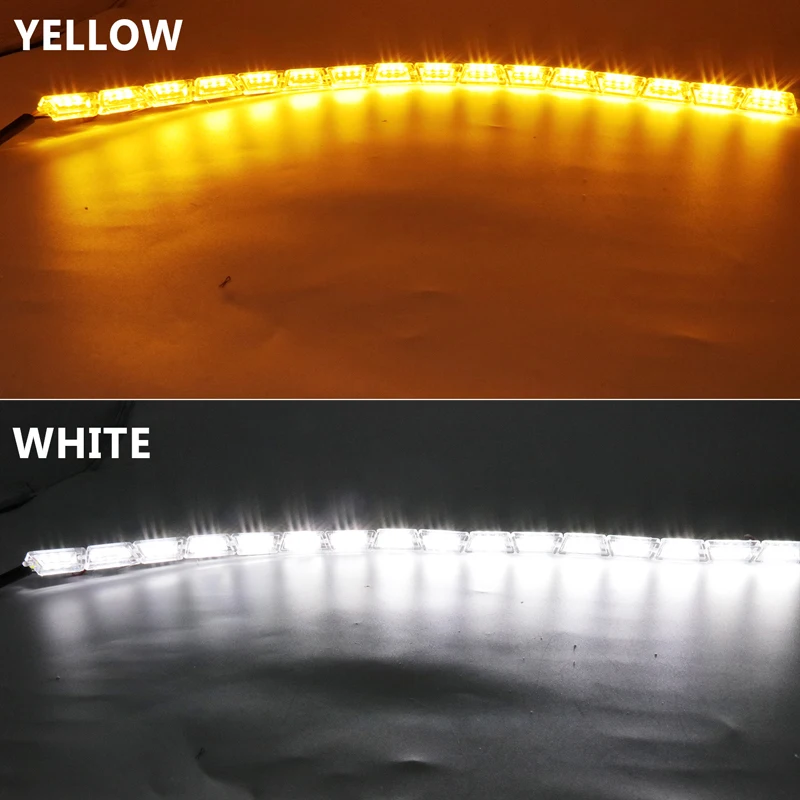 2x Flexible LED Car Daytime Running Light DRL Turn Signal Light For Ford Focus Fiesta Mondeo Fusion Ranger Kia Sportage Ceed Rio
2x Flexible LED Car Daytime Running Light DRL Turn Signal Light For Ford Focus Fiesta Mondeo Fusion Ranger Kia Sportage Ceed Rio