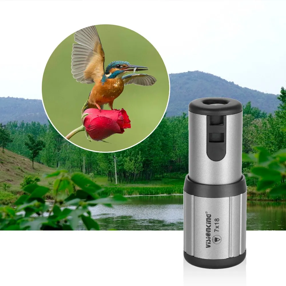 Telescope MINI Monoculars Hunting Optics Military Pocket Scope 7X 18MM Adjustable Portable Monocular Binocular for Camping
Telescope MINI Monoculars Hunting Optics Military Pocket Scope 7X 18MM Adjustable Portable Monocular Binocular for Camping