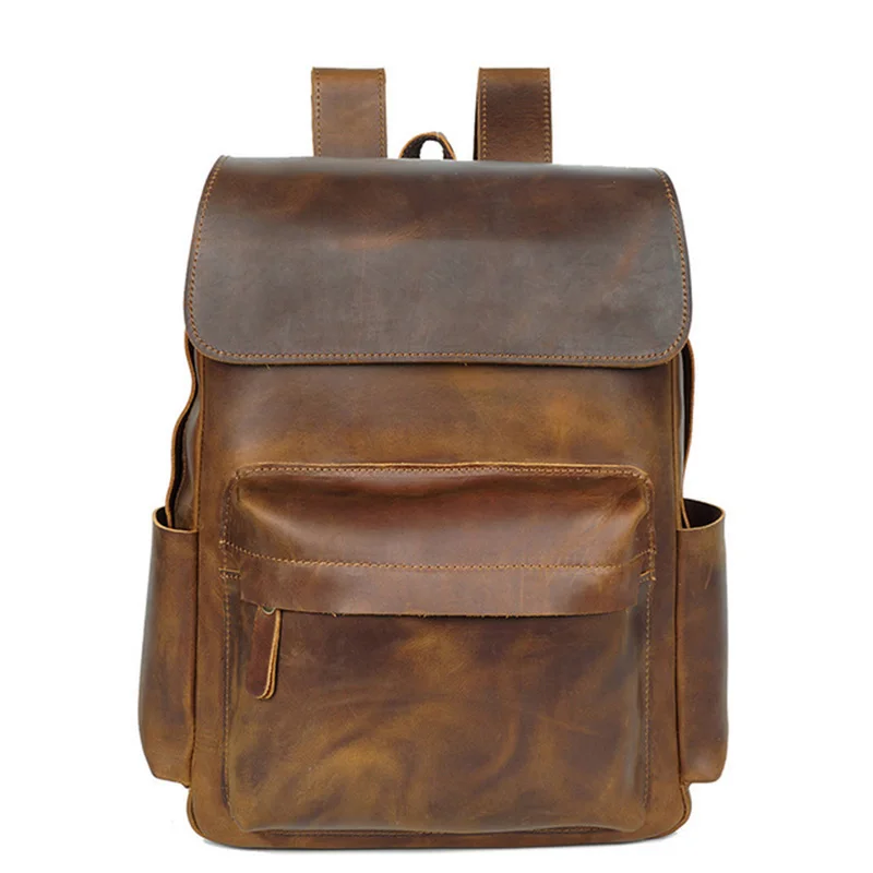 Business Talks Genuine Leather Classic Designer Simple Shoulder Bag High Quality Multi-Function Retro Style Laptop Backpack
Business Talks Genuine Leather Classic Designer Simple Shoulder Bag High Quality Multi-Function Retro Style Laptop Backpack
