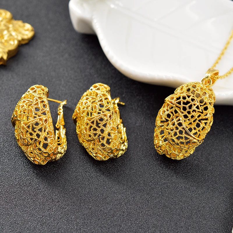 ZEA Dear Jewelry Vintage Jewelry Set For Women Earrings Necklace Pendant Flower Jewelry Set For Wedding Trendy Jewelry Findings
ZEA Dear Jewelry Vintage Jewelry Set For Women Earrings Necklace Pendant Flower Jewelry Set For Wedding Trendy Jewelry Findings