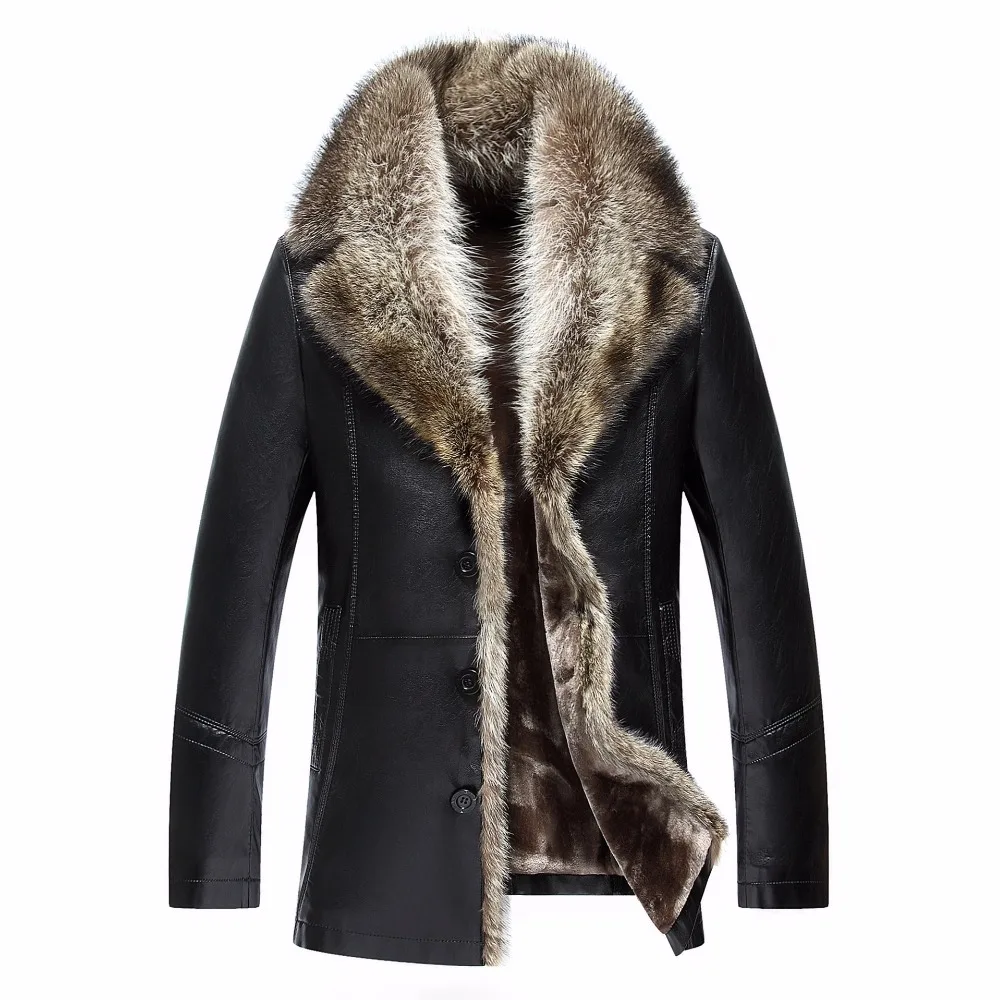 2021 New Long Plus Size Winter Coat Men Thick Big Fur Collar Veste Cuir Hiver Homme
2021 New Long Plus Size Winter Coat Men Thick Big Fur Collar Veste Cuir Hiver Homme