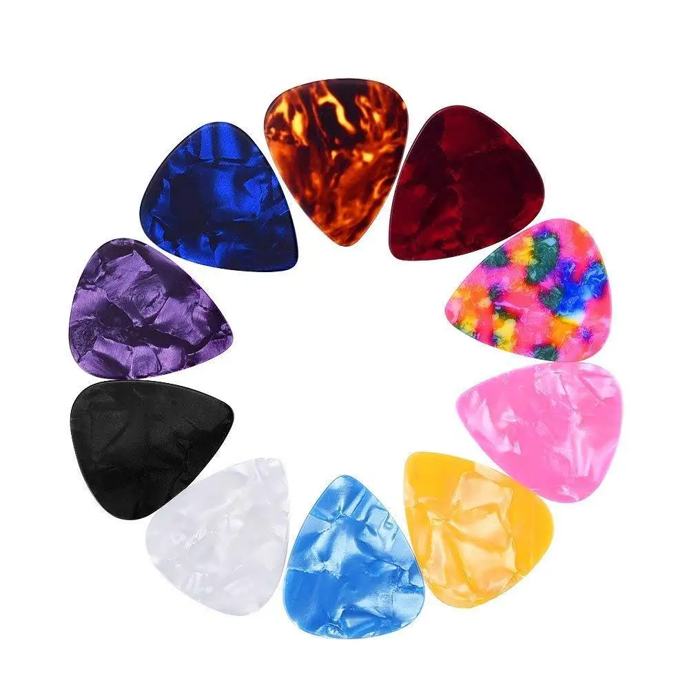 100pcs/lot Assorted Guitar Picks Electric Acoustic Bass Standard thin Plectrums 0.46/0.71/0.96mm
100pcs/lot Assorted Guitar Picks Electric Acoustic Bass Standard thin Plectrums 0.46/0.71/0.96mm