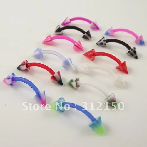 SaYao 100pcs/lot Free Shipping Wholesale 16G soft flexible Eyebrow ring mixed colors eyebrow barbell body piercing jewelry
SaYao 100pcs/lot Free Shipping Wholesale 16G soft flexible Eyebrow ring mixed colors eyebrow barbell body piercing jewelry