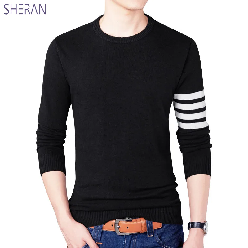 2019 New Spring Autumn Brand Casual Mens Sweaters Fashion O-Neck Striped Slim Fit Knitting Men's Sweater Pullover Men Pull Homme
2019 New Spring Autumn Brand Casual Mens Sweaters Fashion O-Neck Striped Slim Fit Knitting Men's Sweater Pullover Men Pull Homme