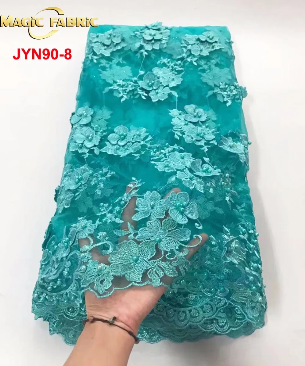 3d applique flower lace fabric latest french lace with beads 2017 for evening dress 5yard/lot JYN90
3d applique flower lace fabric latest french lace with beads 2017 for evening dress 5yard/lot JYN90