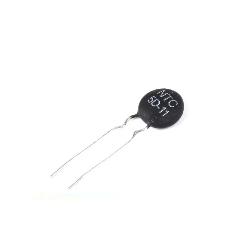 100pcs/lot Thermal Resistor 5D-11 NTC Negative Temperature Coefficient Thermistor
100pcs/lot Thermal Resistor 5D-11 NTC Negative Temperature Coefficient Thermistor