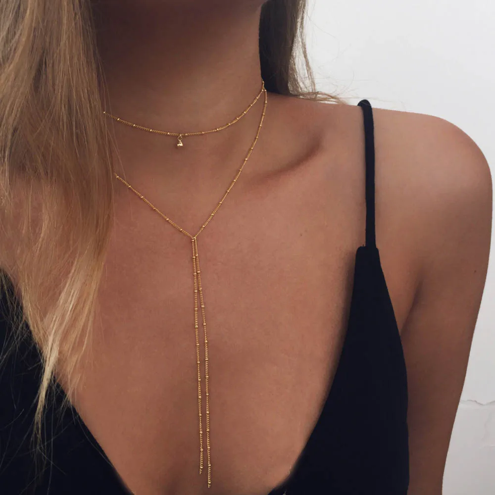 2017 Fashion Jewelry Accessories KBJW Long Chain DIY Metal Choker Small Teardrop Pendant Necklace Chokers for Women Party Gift
2017 Fashion Jewelry Accessories KBJW Long Chain DIY Metal Choker Small Teardrop Pendant Necklace Chokers for Women Party Gift