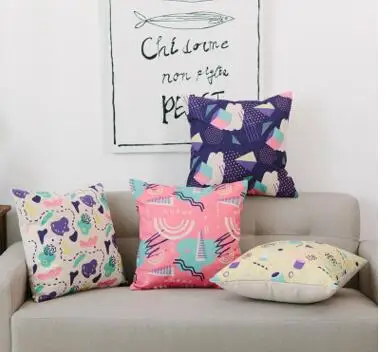 colorful printed cushion cover pillowcase sofa geometric pattern throw pillow cover for backrest indoor
colorful printed cushion cover pillowcase sofa geometric pattern throw pillow cover for backrest indoor