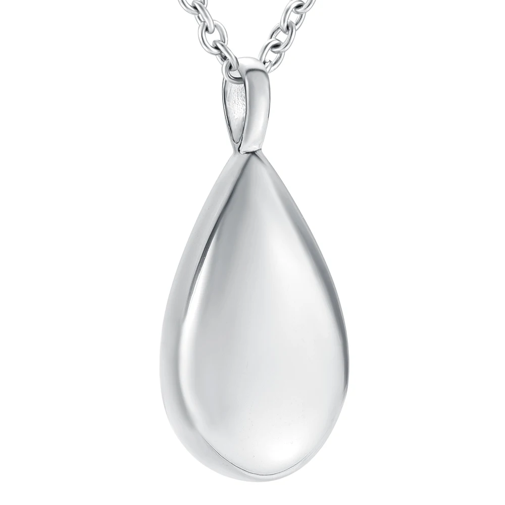Shiny Polished Tear Drop Cremation urn Necklace Memorial Jewelry Stainless steel Ashes Locket Keepsake Urn jewelry for Love
Shiny Polished Tear Drop Cremation urn Necklace Memorial Jewelry Stainless steel Ashes Locket Keepsake Urn jewelry for Love
