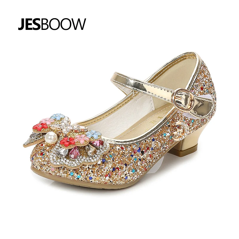 Children's shoes sequin color rhinestone flower Pearl Princess shoes butterfly high heels dancing shoes girl party crystal shoes
Children's shoes sequin color rhinestone flower Pearl Princess shoes butterfly high heels dancing shoes girl party crystal shoes