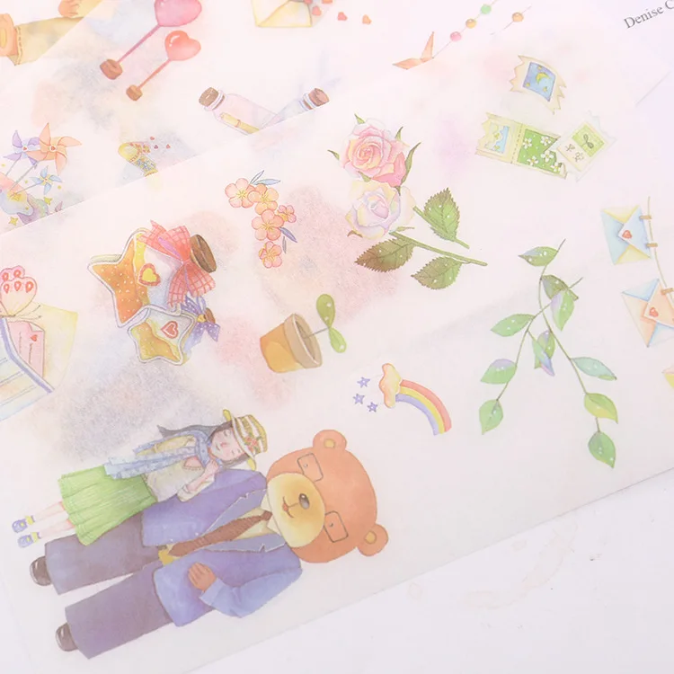6 pcs/pack Uncle Bear Decorative Stickers Adhesive Stickers DIY Decoration Diary Stationery Stickers Children Gift
6 pcs/pack Uncle Bear Decorative Stickers Adhesive Stickers DIY Decoration Diary Stationery Stickers Children Gift