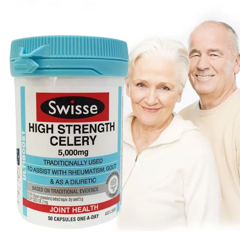 Australia Swisse High Strength Celery 5000mg 50 Capsules Support Rheumatism Gout Strengthen Nourish Relax the Nervous System
Australia Swisse High Strength Celery 5000mg 50 Capsules Support Rheumatism Gout Strengthen Nourish Relax the Nervous System