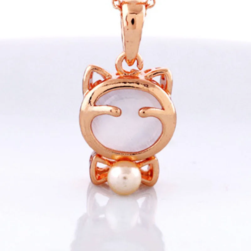 New cute lucky cat small animal necklace jewelry wholesale factory direct Bohemian Necklace Women
New cute lucky cat small animal necklace jewelry wholesale factory direct Bohemian Necklace Women