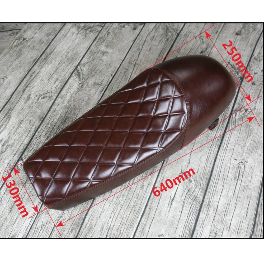 Mayitr 1PC Universal 640mmx250mm Motorcycle Custom Cafe Racer Seat Saddle Brown Vintage Hump Styling Hump Seat
Mayitr 1PC Universal 640mmx250mm Motorcycle Custom Cafe Racer Seat Saddle Brown Vintage Hump Styling Hump Seat