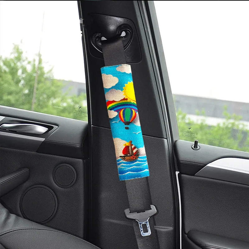 Kids Linen Car Seat Belt Cover Cartoon Shoulder Pad Covers Printing Pattern Flax Car Seatbelt Pad Safety Shoulder Protection 1PC
Kids Linen Car Seat Belt Cover Cartoon Shoulder Pad Covers Printing Pattern Flax Car Seatbelt Pad Safety Shoulder Protection 1PC