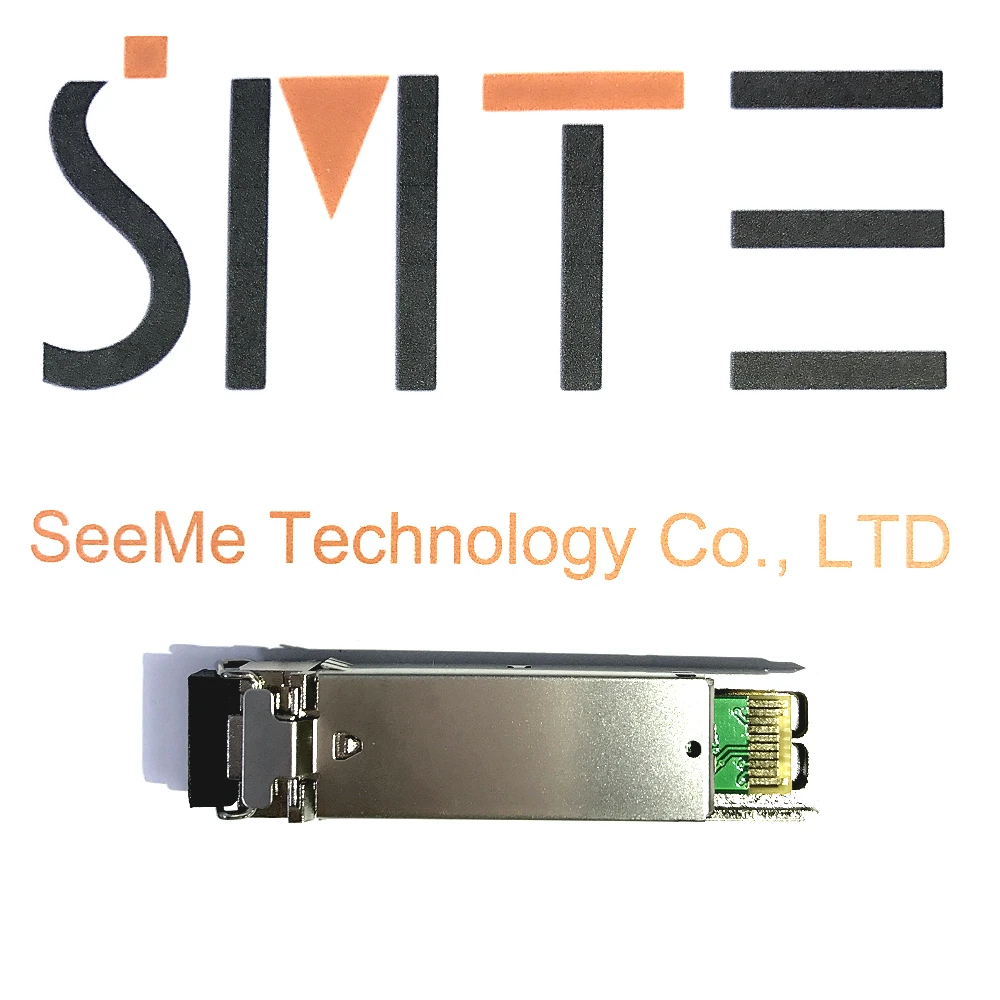 Совместим с GLC-BX-10U 1000BASE-BX BiDi SFP TX1310nm/RX1550nm 10 км DDM модуль приемопередатчика |
