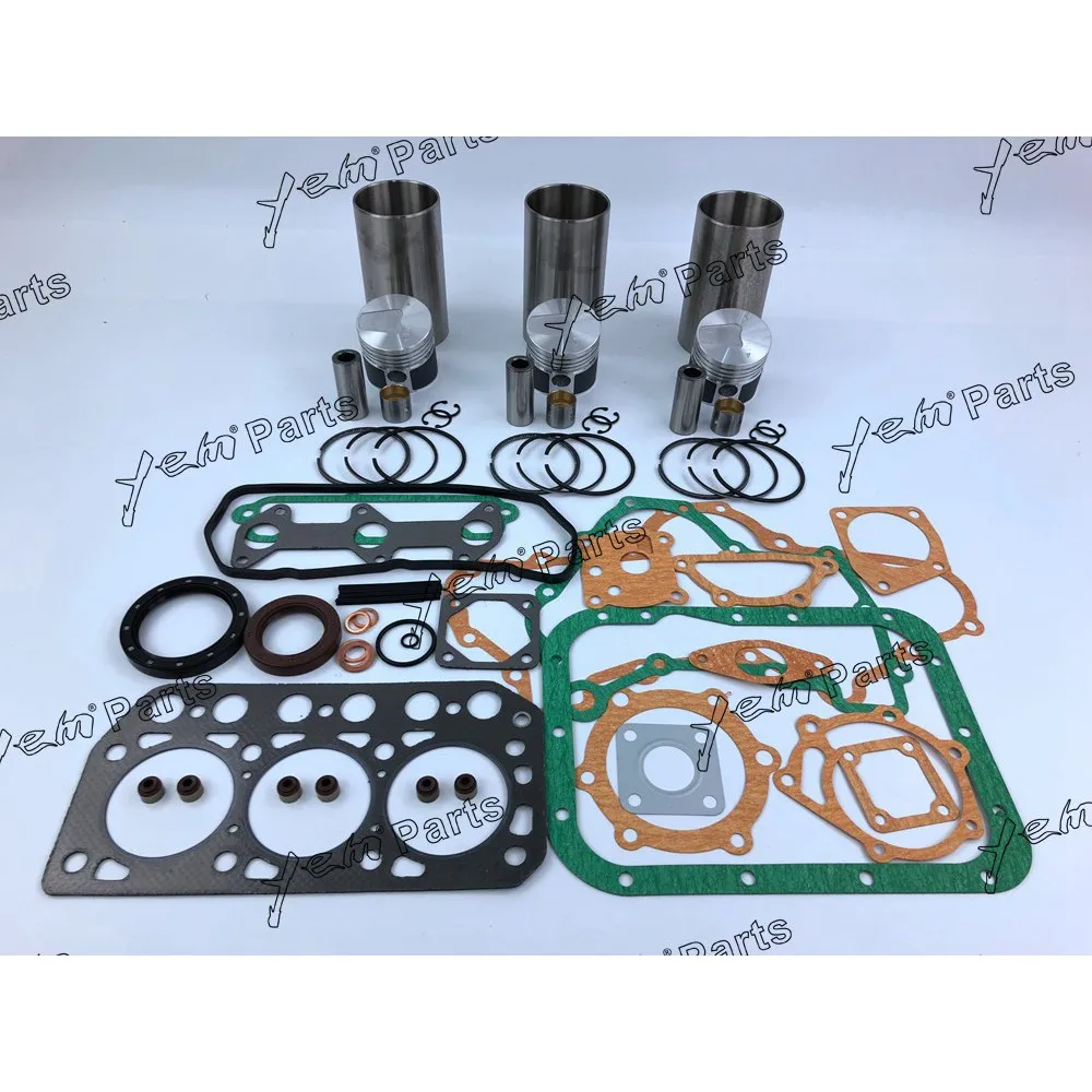 Для Mitsubishi engine K3D Ремонтный комплект поршневое кольцо гильза цилиндра полный