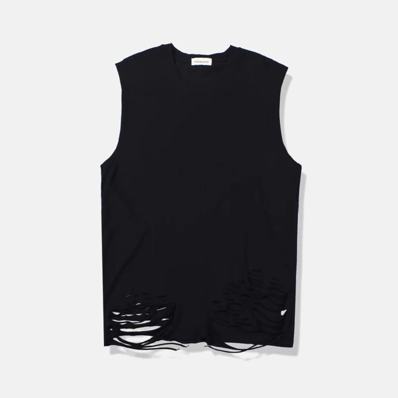 Vest men's tide brand ins summer sleeveless T men's sports personality Korean version of the trend hole hip hop vest
Vest men's tide brand ins summer sleeveless T men's sports personality Korean version of the trend hole hip hop vest