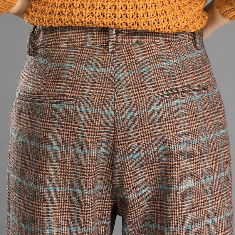 Autumn winter women plaid woolen harem Pants & Capris women's Pantswoolen trousers woolen casual pants loose feet pants
Autumn winter women plaid woolen harem Pants & Capris women's Pantswoolen trousers woolen casual pants loose feet pants