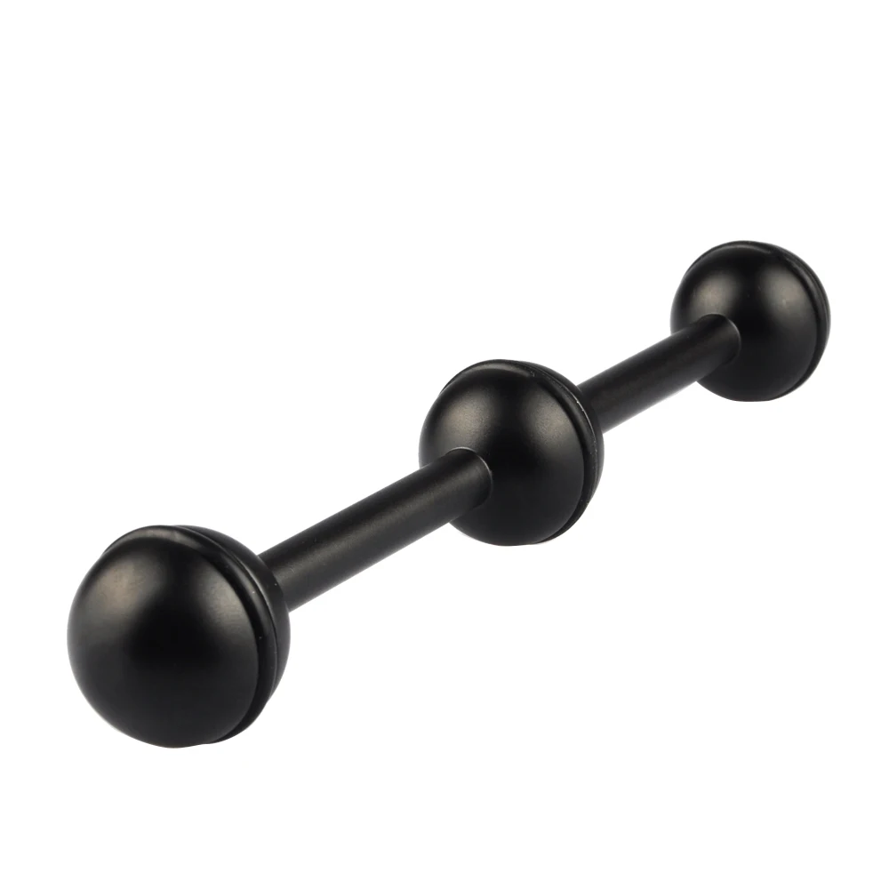 2PCS Triple 1" Ball Arm Connector Clamp Arm Joint Float Arm 6"/15cm Connector Diving 3 Ball for connecting Underwater Tray
2PCS Triple 1" Ball Arm Connector Clamp Arm Joint Float Arm 6"/15cm Connector Diving 3 Ball for connecting Underwater Tray