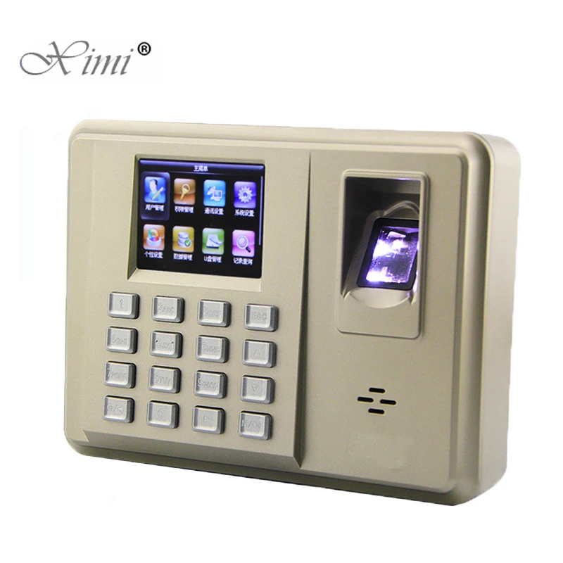 ZK TX638 WIFI Fingerprint Time Attendance 3 Inch Color Screen Biometric Employee Recorder Clock | Безопасность и защита