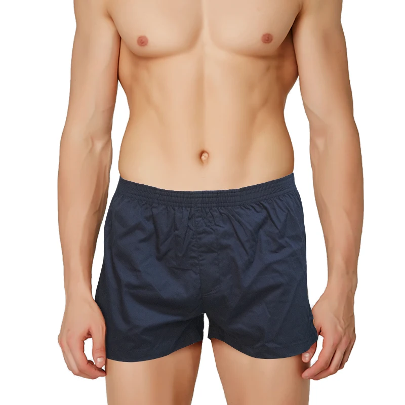 KalvonFu Men's Sleep Bottoms Simple Style Cotton Solid Casual Loose Comfortable Sexy Male Pajamas Boxer | Мужская одежда