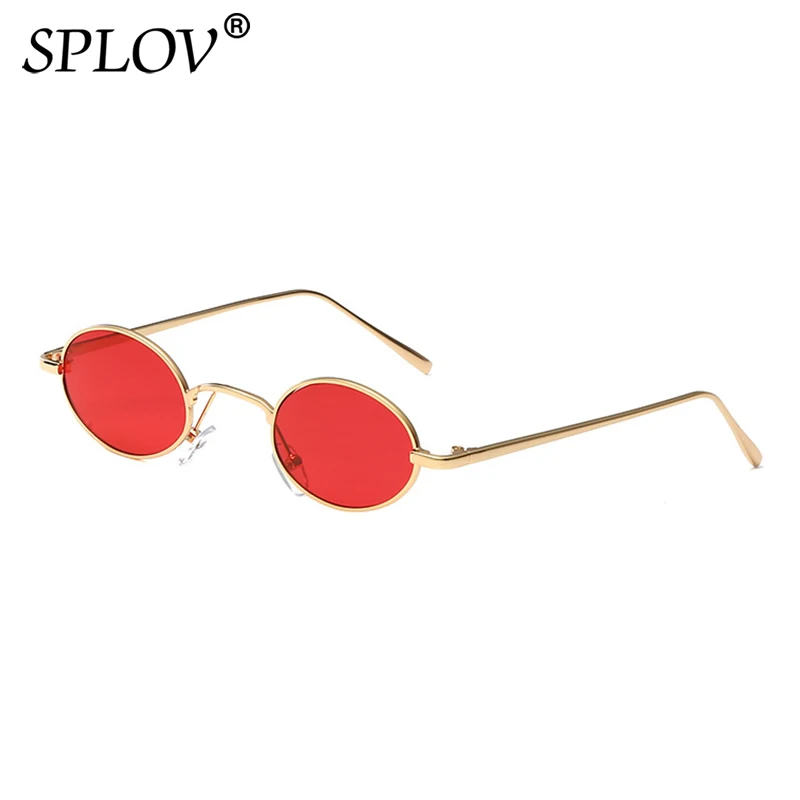 SPLOV Vintage Oval Steampunk Sunglasses Men Women Brand Designer Small Metal Sun Glasses Retro Driving Glasses Oculos De Sol
SPLOV Vintage Oval Steampunk Sunglasses Men Women Brand Designer Small Metal Sun Glasses Retro Driving Glasses Oculos De Sol