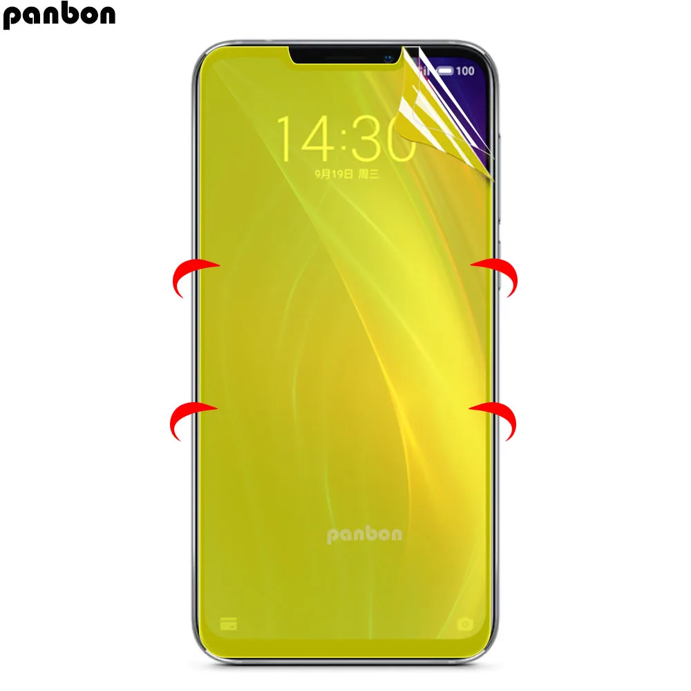 3D 5D полное покрытие для Meizu X8 Гидрогелевая пленка мягкая ТПУ Защита экрана meizu X 8