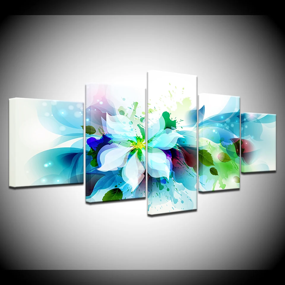 Canvas Painting Fashion colorful pattern flowers 5 Pieces Wall Art Painting Modular Wallpapers Poster Print Home Decor
Canvas Painting Fashion colorful pattern flowers 5 Pieces Wall Art Painting Modular Wallpapers Poster Print Home Decor