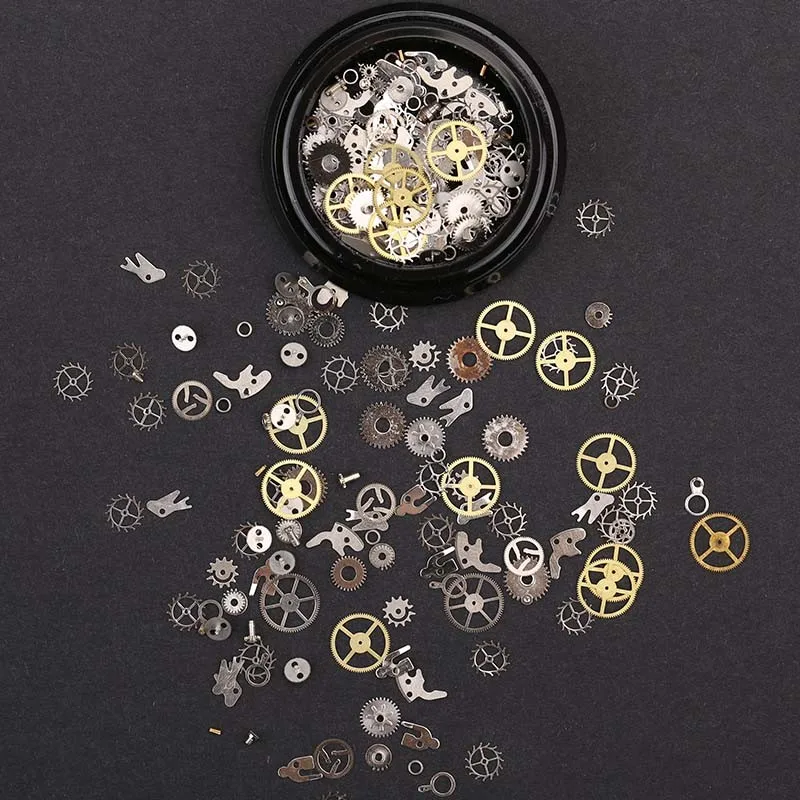 1 Box Steampunk Nail Decorations Ultra Thin Wheel Gear 3D Decoration Steam Punk Metal Nail Art Manicure Nail Studs Accessories
1 Box Steampunk Nail Decorations Ultra Thin Wheel Gear 3D Decoration Steam Punk Metal Nail Art Manicure Nail Studs Accessories