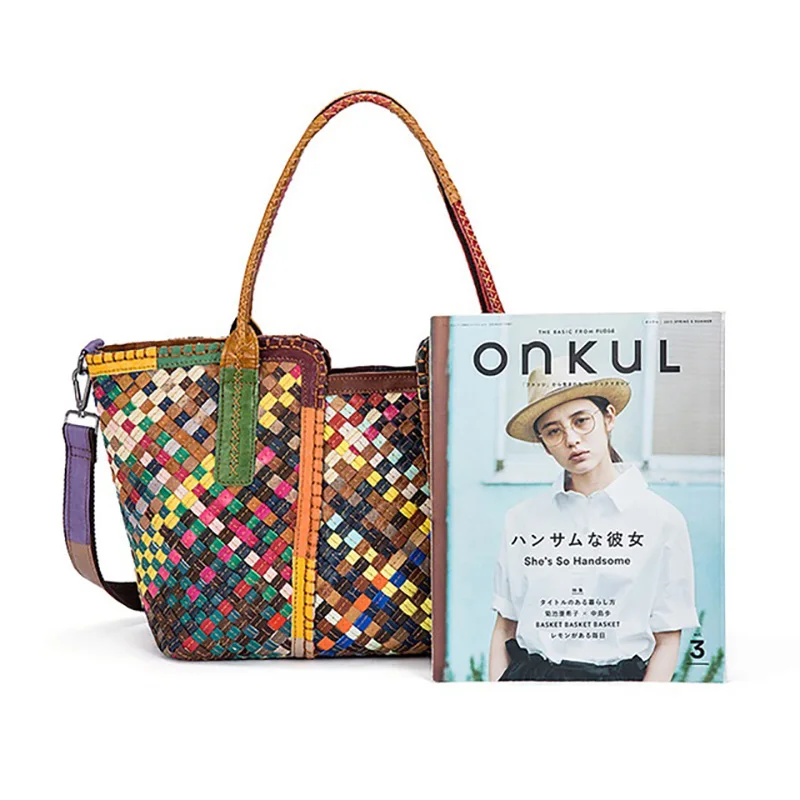 Patchwork Striped Handbags Womens Genuine Leather Shoulder Bags Bright Colorful Weaving Crossbody Bag Lady Totes Bolsa Feminina
Patchwork Striped Handbags Womens Genuine Leather Shoulder Bags Bright Colorful Weaving Crossbody Bag Lady Totes Bolsa Feminina
