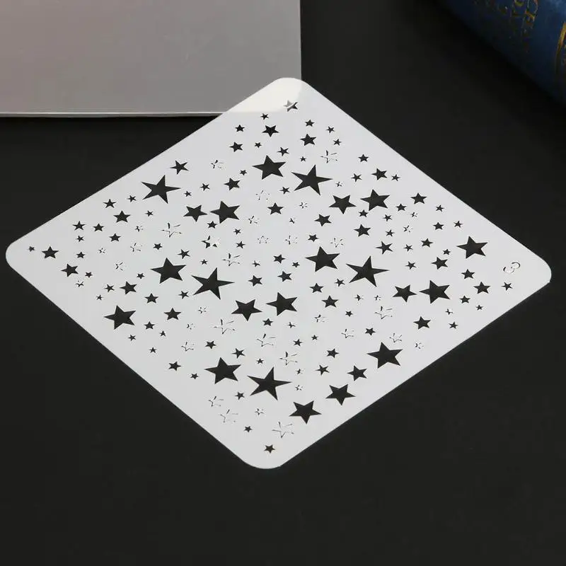 stencil Starry Star Hollow Template stencils for painting for diy scrapbooking Photo Album Embossing Paper Cards Crafts
stencil Starry Star Hollow Template stencils for painting for diy scrapbooking Photo Album Embossing Paper Cards Crafts