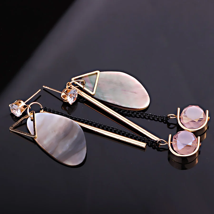FARLENA Jewelry Simple Metal Drop Earrings with Natural Shell Fashion Urban women daily Dress Earrings long
FARLENA Jewelry Simple Metal Drop Earrings with Natural Shell Fashion Urban women daily Dress Earrings long