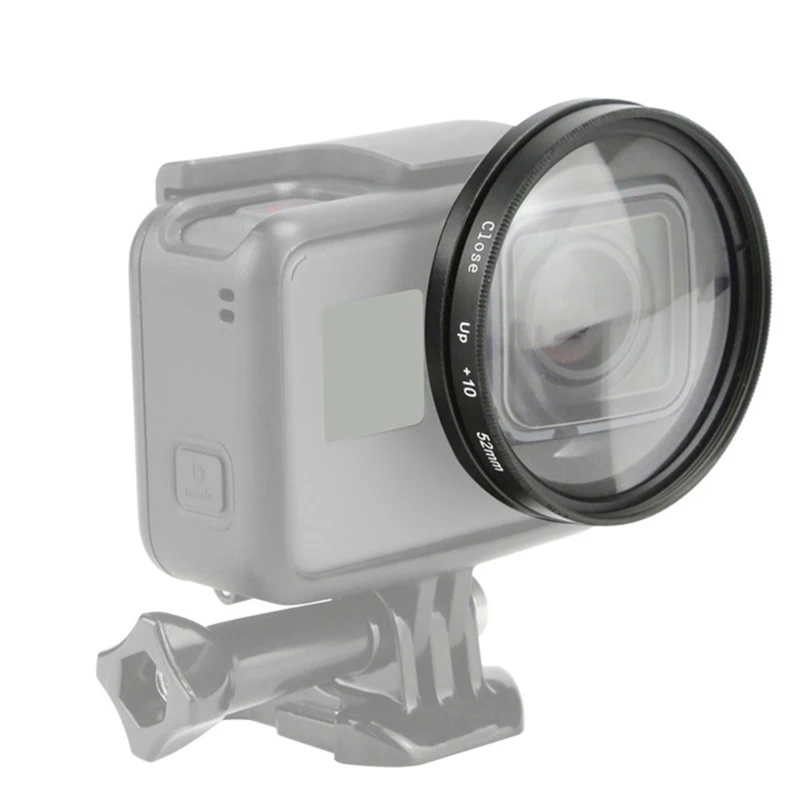 52mm Magnifier Accessories 10 times 10X Macro Magnification Close Up Lens Filter for Gopro Hero 7 6 5 Black Action Camera
52mm Magnifier Accessories 10 times 10X Macro Magnification Close Up Lens Filter for Gopro Hero 7 6 5 Black Action Camera