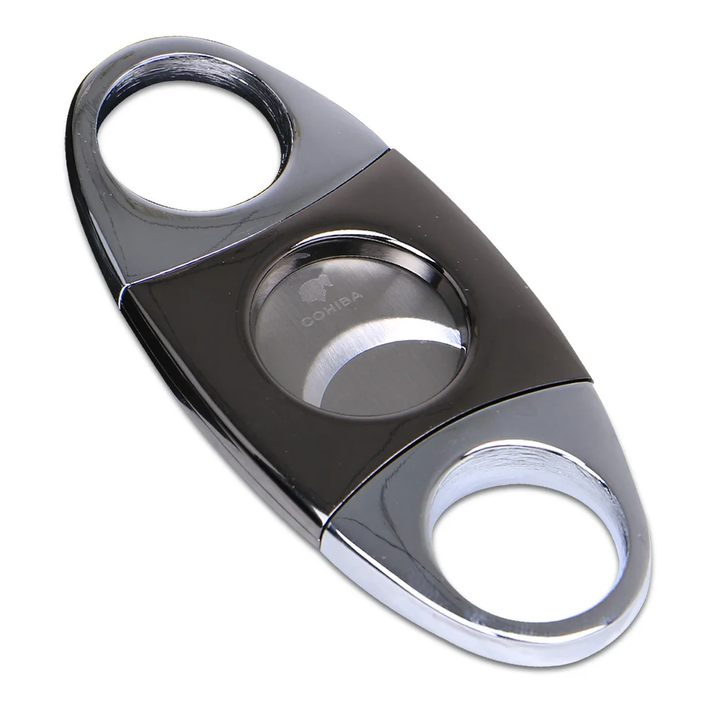Cigar Cutter stainless steel double-edge thickening cigar scissors smoke knife CC-1045
Cigar Cutter stainless steel double-edge thickening cigar scissors smoke knife CC-1045