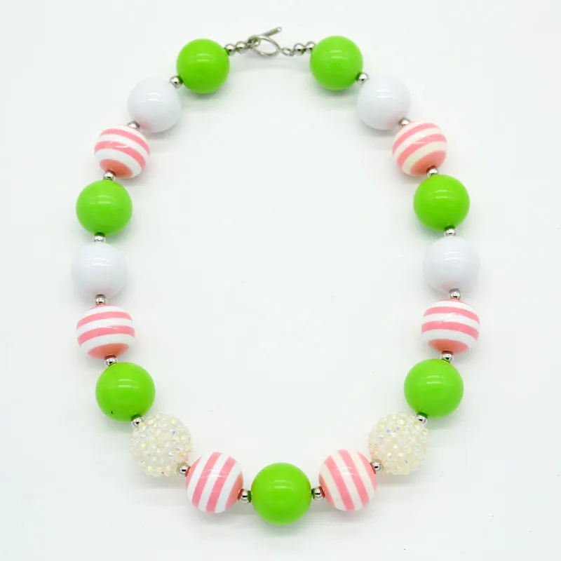 5PCS Kids Chunky Bead Necklace Colar DIY Green Child Cute Chunky Bubblegum Necklace Choker Jewelry for Little baby Girls
5PCS Kids Chunky Bead Necklace Colar DIY Green Child Cute Chunky Bubblegum Necklace Choker Jewelry for Little baby Girls