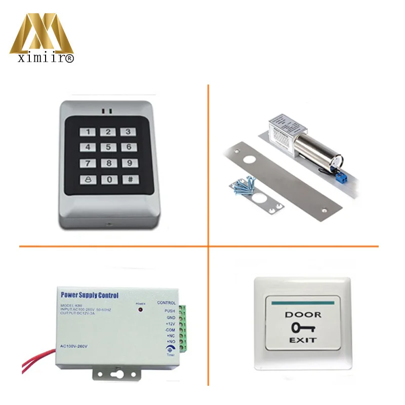 RFID Reader Door Access Control With Keypad Single Door Access Control System With Electromagnetic Lock Power Supply Standalone
RFID Reader Door Access Control With Keypad Single Door Access Control System With Electromagnetic Lock Power Supply Standalone