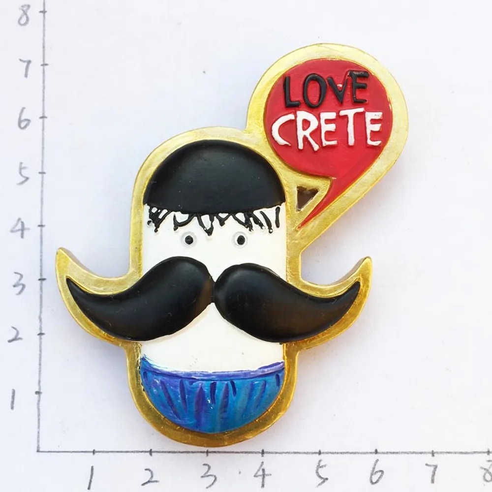 NEW HOT Greek Crete Tourist Souvenir Fridge Magnet 3D Resin Cartoon Mask Home Decorations
NEW HOT Greek Crete Tourist Souvenir Fridge Magnet 3D Resin Cartoon Mask Home Decorations