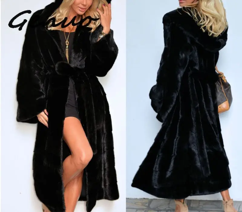 Genuo New Winter Fur Warm hooded Large size Medium length Solid color Fur & Faux Fur Women New Casual Long sleeve Women Fur coat
Genuo New Winter Fur Warm hooded Large size Medium length Solid color Fur & Faux Fur Women New Casual Long sleeve Women Fur coat