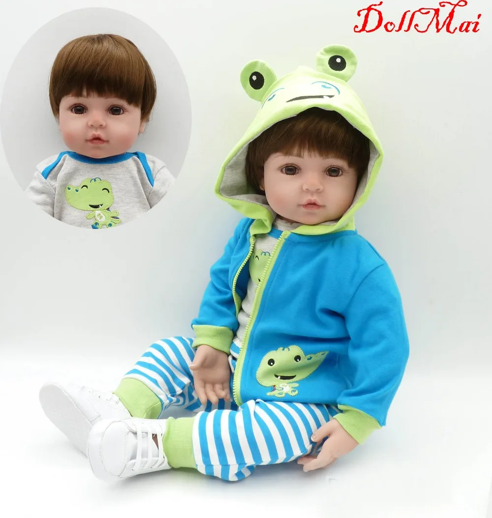 Кукла реборн DollMai bebe для мальчиков, силиконовая Мягкая тканевая кукла для детей, подарок для игрового домика, игрушка, 22 дюйма
Кукла реборн DollMai bebe для мальчиков, силиконовая Мягкая тканевая кукла для детей, подарок для игрового домика, игрушка, 22 дюйма